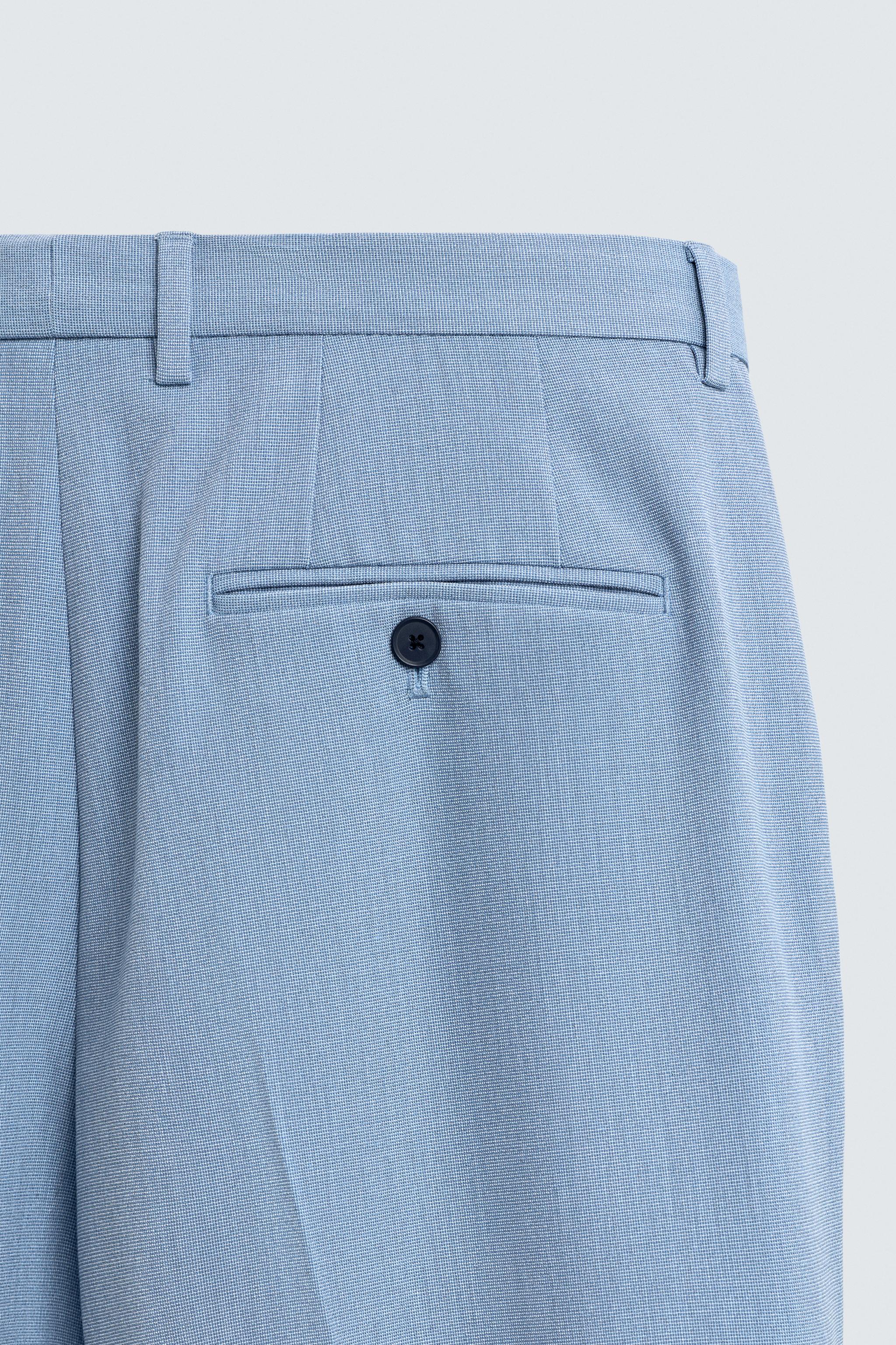 TEXTURED COMFORT SUIT PANTS